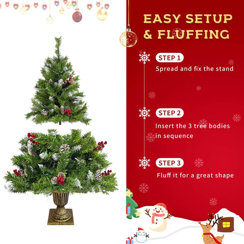Festive Glow Holiday Decor Set