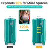 TravelMate Flex Set: Stylish Hard Shell Luggage with Spinner Wheels