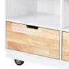 Versatile Rolling Kitchen Island with Storage and Wine Rack