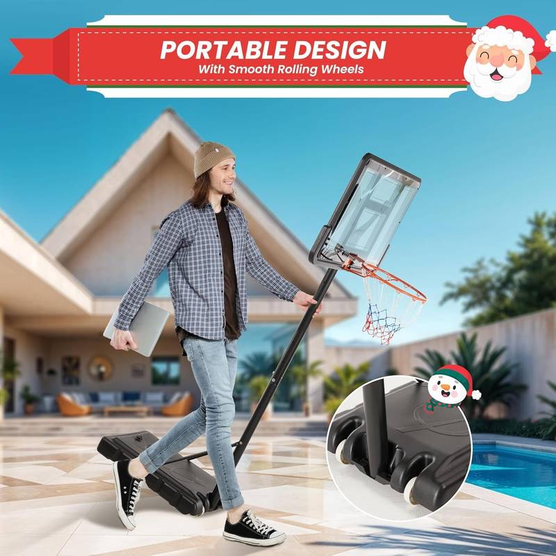 Ultimate Adjustable Basketball Hoop for Fun Anywhere