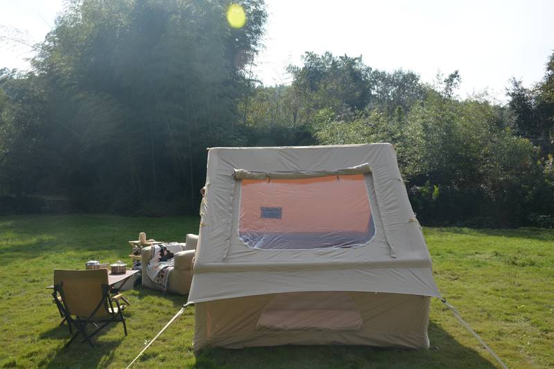 Cozy Air Tent - Effortless 4-Season Glamping for Families