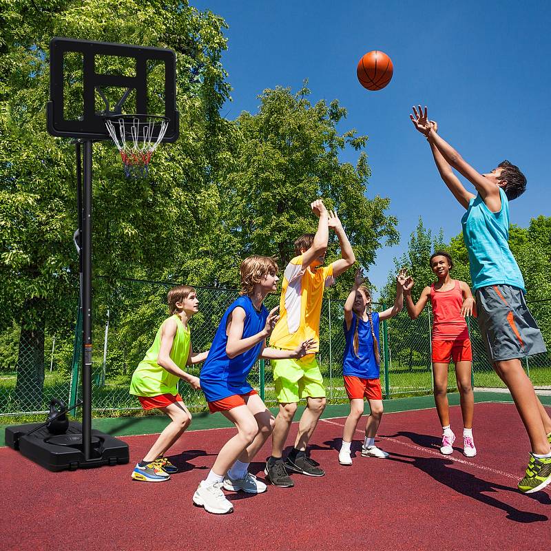 Adjustable Portable Basketball Hoop for All Ages