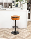 Stylish Swivel Bar Stools - Set of Two