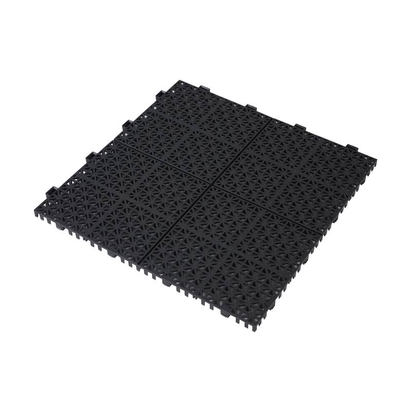 Rosette Outdoor Deck Tiles - Waterproof & Non-Slip