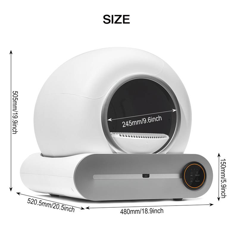 Smart Self-Cleaning Cat Litter Box