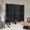 Versatile Wood Folding Room Divider – Stylish Privacy Screen for Any Space