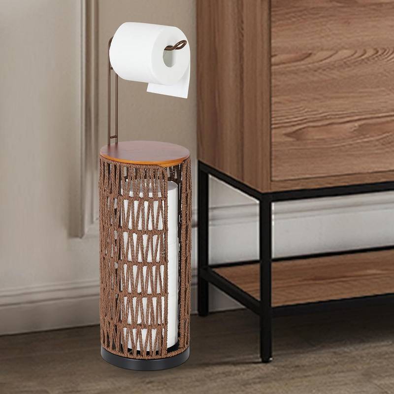 Boho Chic Toilet Paper Stand