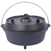 Versatile Camping Dutch Oven with Skillet Lid