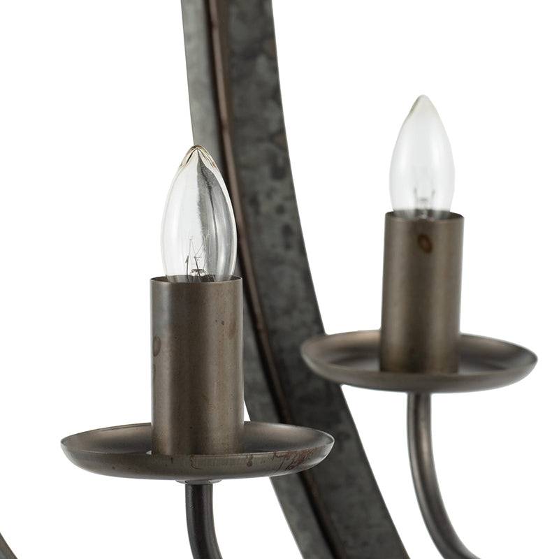 Stylish Adjustable Metal Chandelier for Any Space