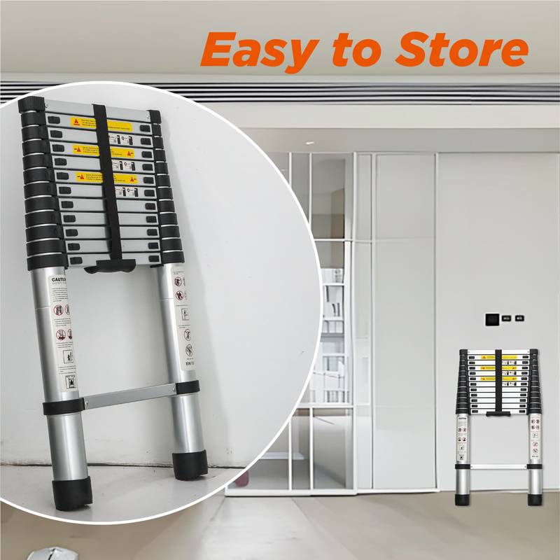 Versatile Telescopic Ladder - Easy to Extend and Carry!