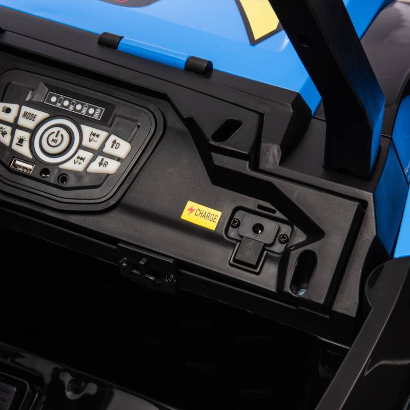 Police Cruiser Kids Ride-On Car with Parental Control