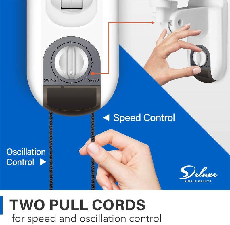 Cozy Breeze Wall Fan