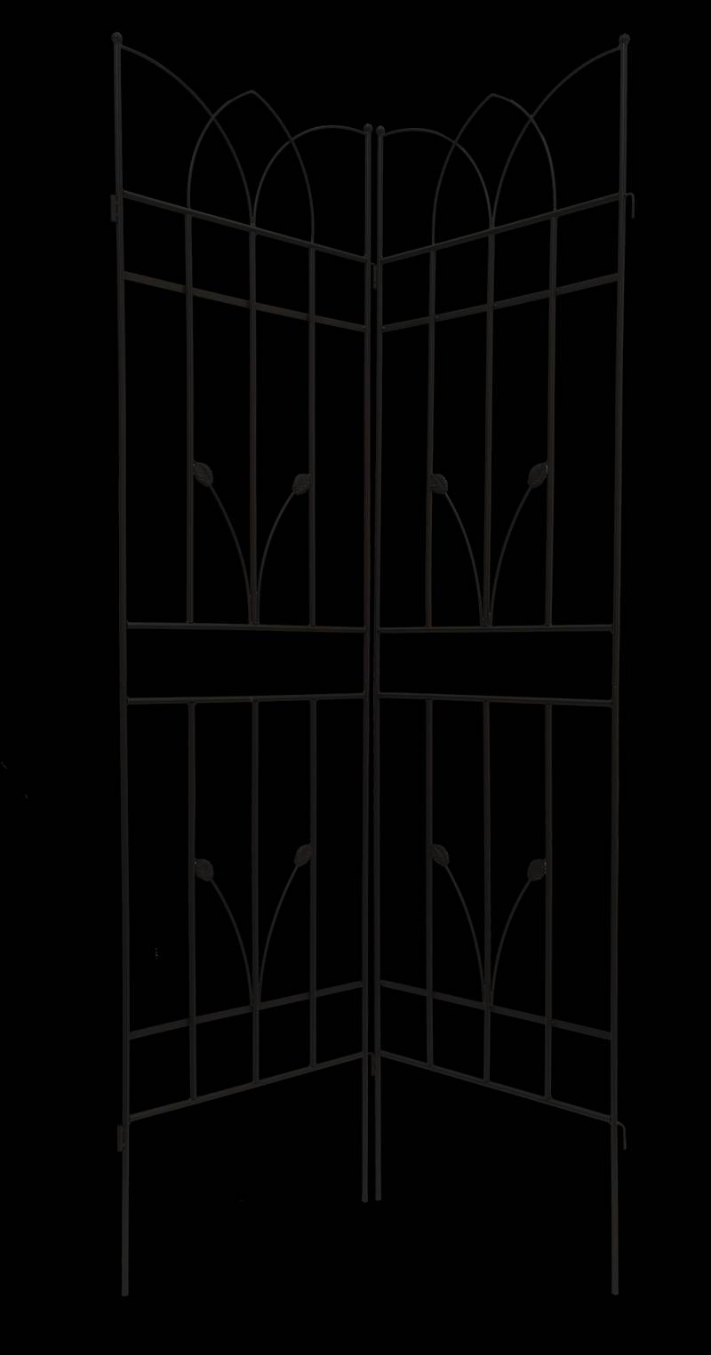 Stylish Metal Garden Trellis Set for Climbing Plants