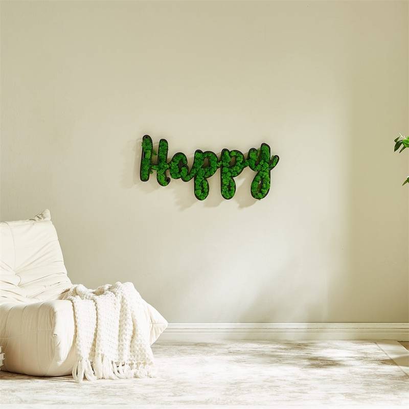 Joyful Moss Wall Art