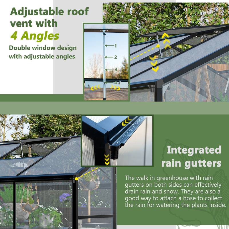 Easy Set-Up Backyard Greenhouse