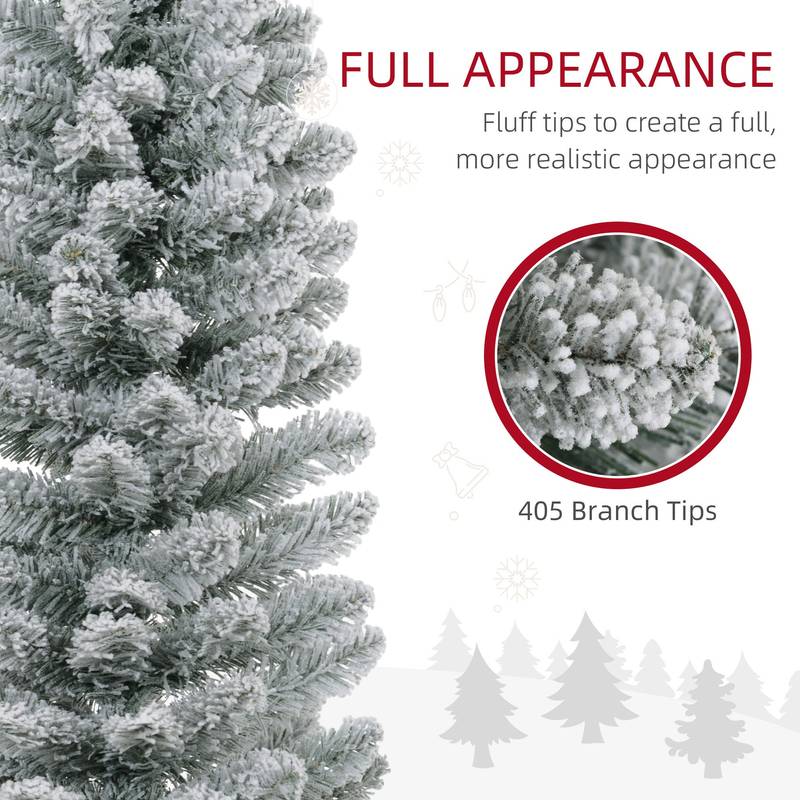 Frosted Pine Christmas Tree
