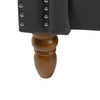 Velvet Dream Lounge Chair with Storage & Pillow