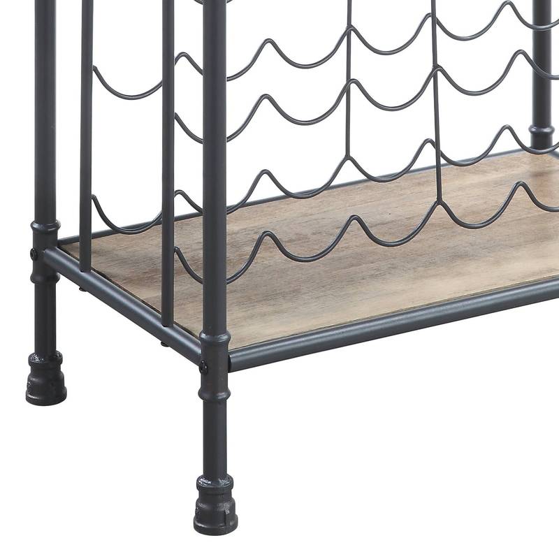 Rustic Charm Wine Rack