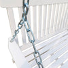 Cozy Hanging Porch Swing with Armrests