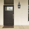 Matte Black Waterproof Wall Lantern