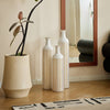 Chic White Metal Vase Set for Stunning Home Decor