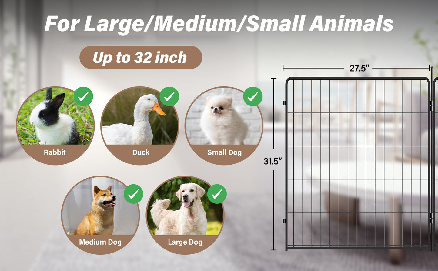 Ultimate Dog Playpen – Portable & Foldable Fence for Home or Adventure