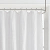 Waffle Weave Shower Curtain