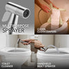 Brushed Nickel Handheld Bidet Sprayer