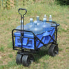 Blue Folding Wagon for All Your Adventures