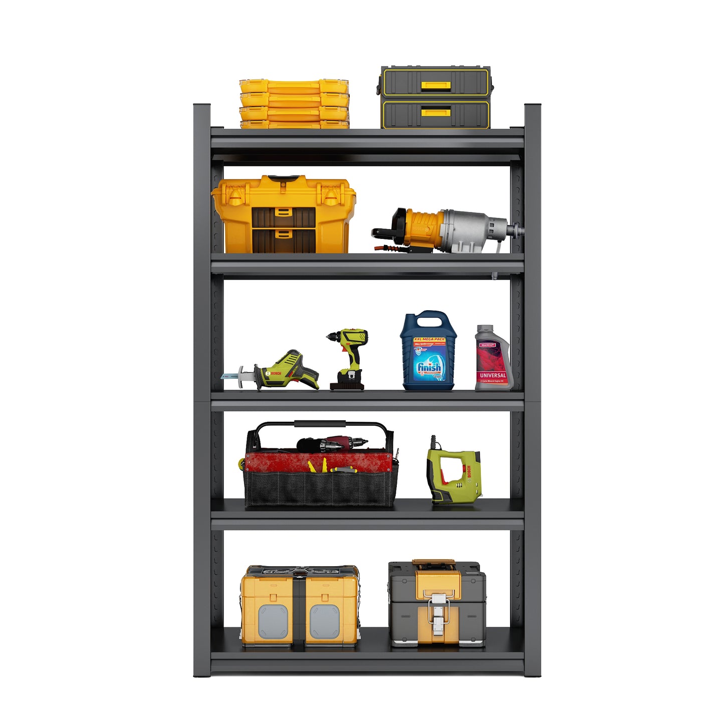 Sturdy 5-Tier Heavy Duty Garage Shelf