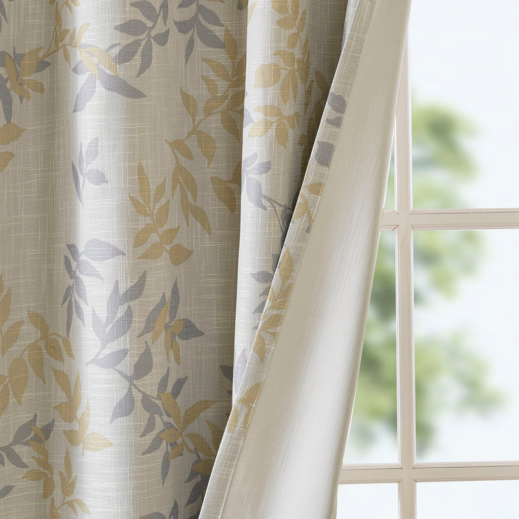 Botanical Bliss Blackout Curtain Panel