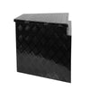 Heavy-Duty Diamond Plate Trailer Tongue Box - Weather-Resistant Tool Storage