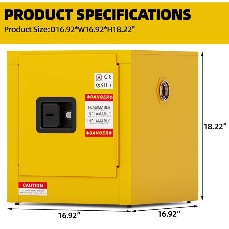 Fire-Safe Lab Cabinet