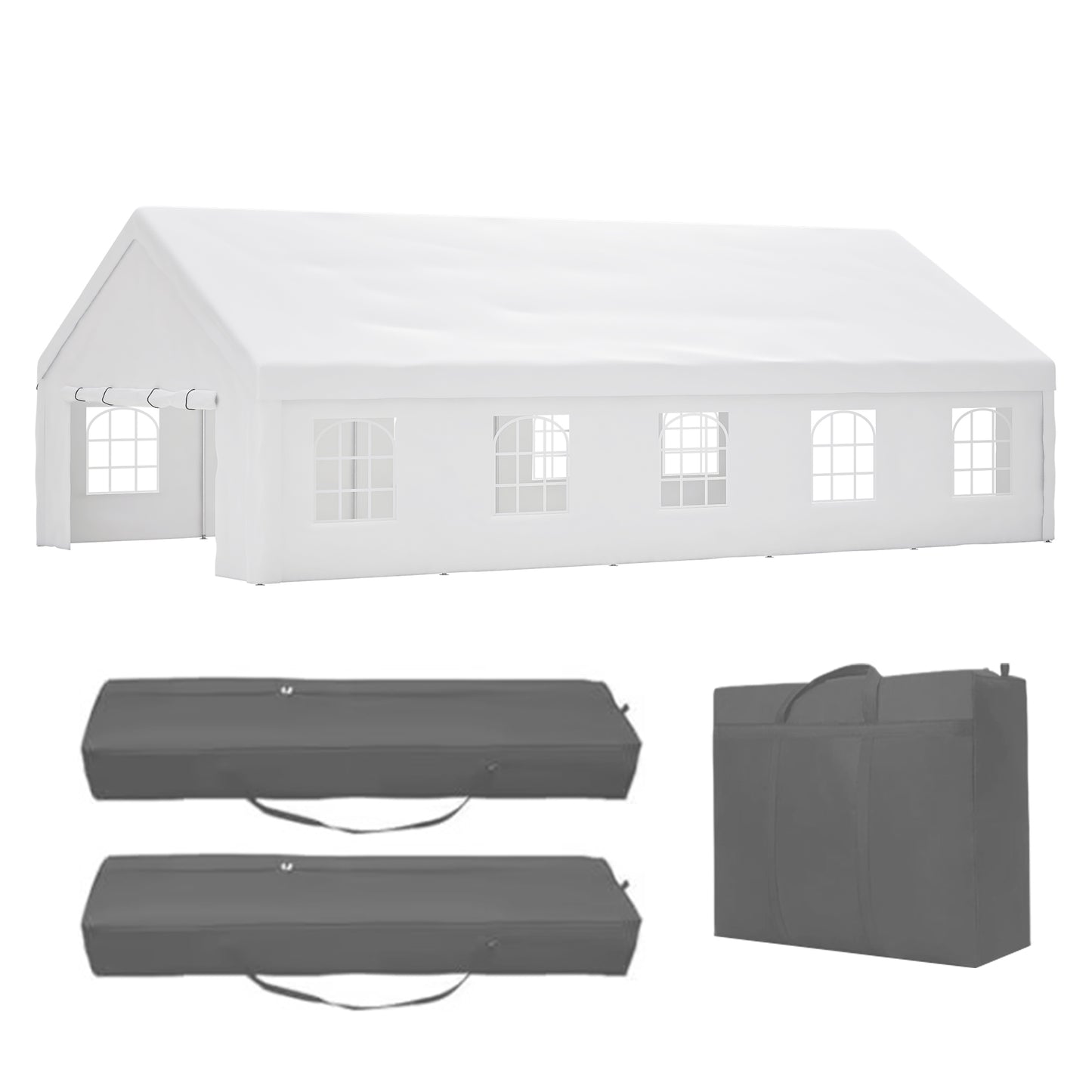 Ultimate Outdoor Party Tent with Sidewalls and Storage Bags