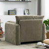 Cozy Green Chenille Lounge Chair