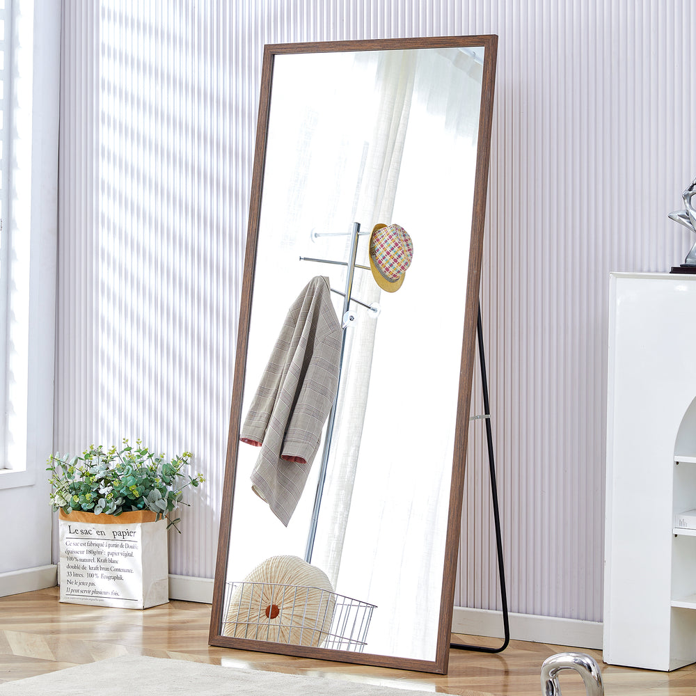 Elegant Full-Length Wooden Mirror