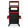 Smart Diagnostic Trolley - Black & Red