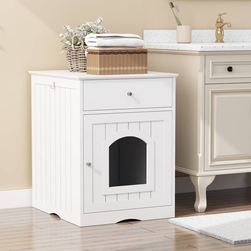 Cozy Cat Hideaway Nightstand