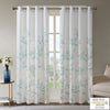 Sheer Charm Burnout Curtain Panel