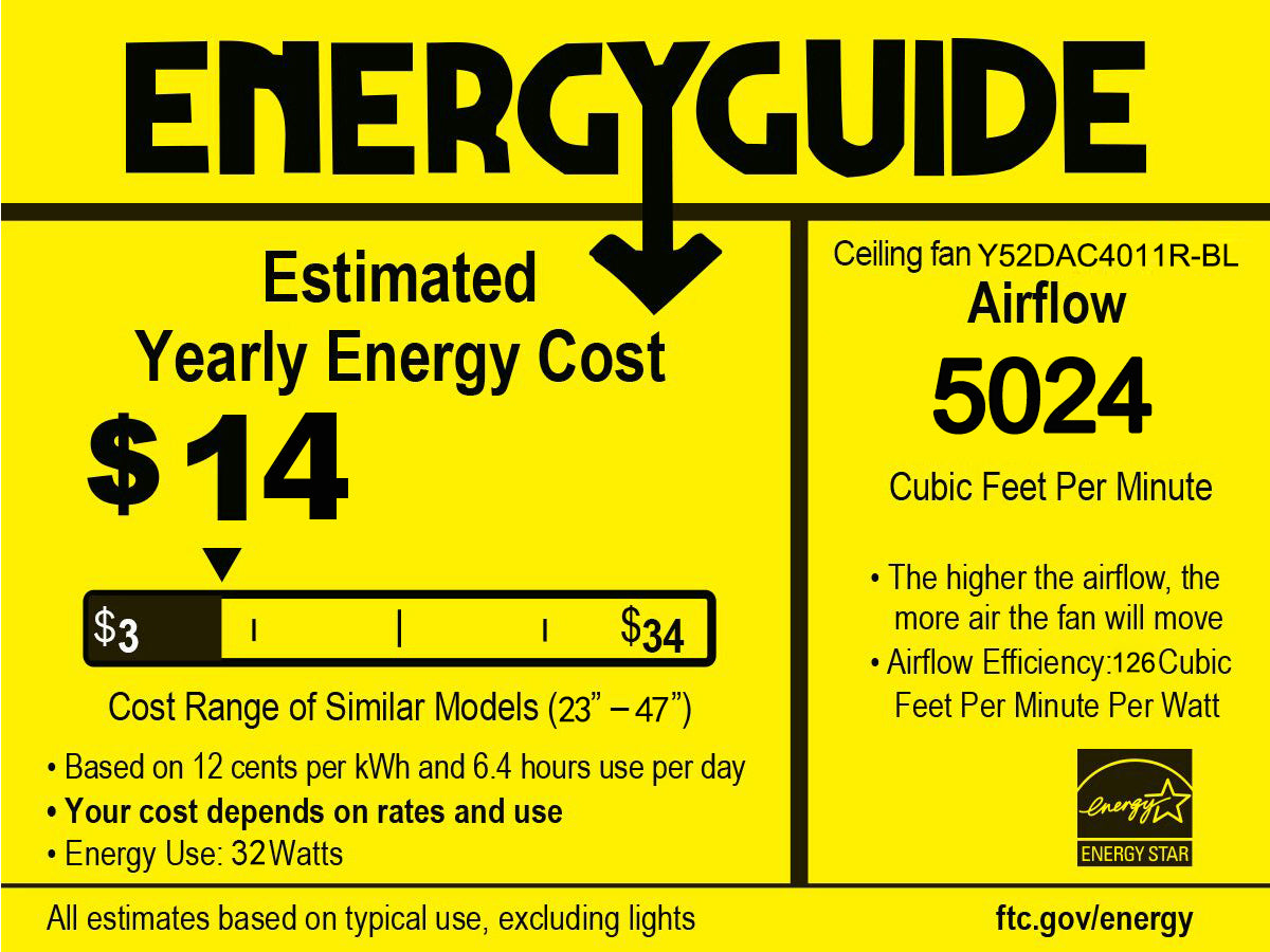 Sleek Breeze Ceiling Fan with Lighting Options