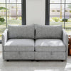 Chic Storage Loveseat for Cozy Spaces