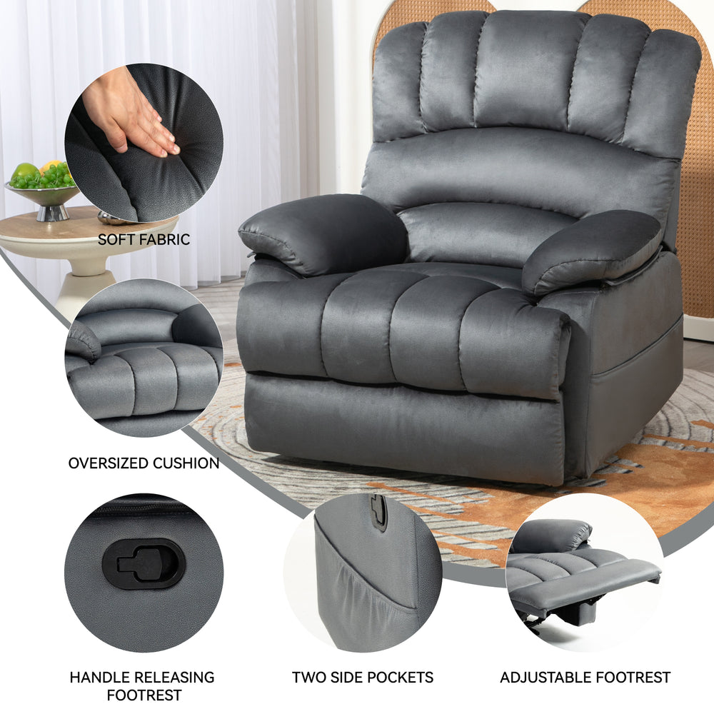 Cozy Grey Recliner Chair for Ultimate Relaxation