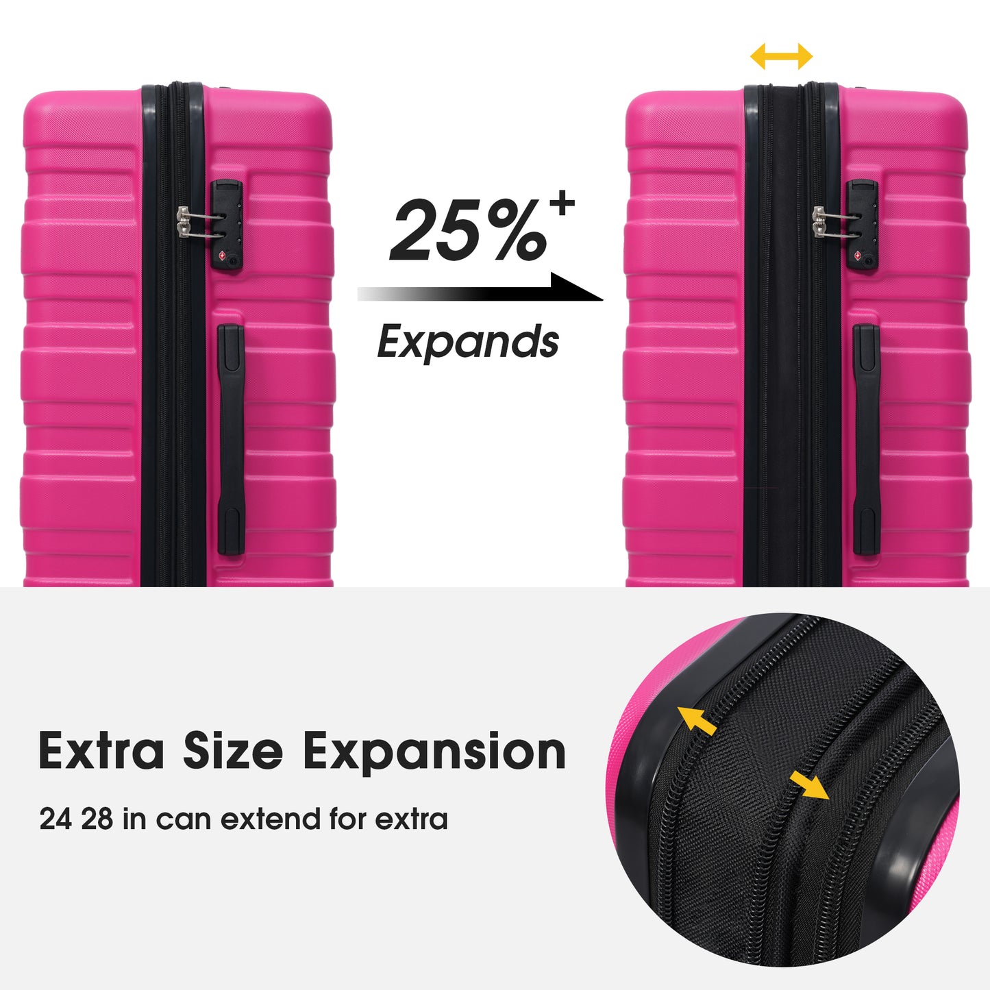 Travel Light: Ultimate Hardshell Spinner Suitcase Set