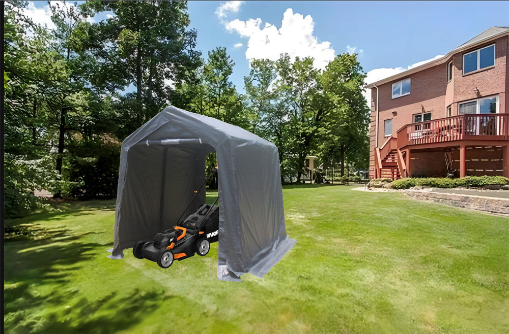 Ultimate Outdoor Portable Garage with Zip Doors and Vents