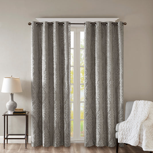 Ultimate Blackout Jacquard Curtain Panel