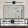 Sleek Frosted Glass Vanity Light