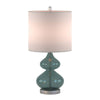 Sleek Ellipse Glass Table Lamps - Set of Two