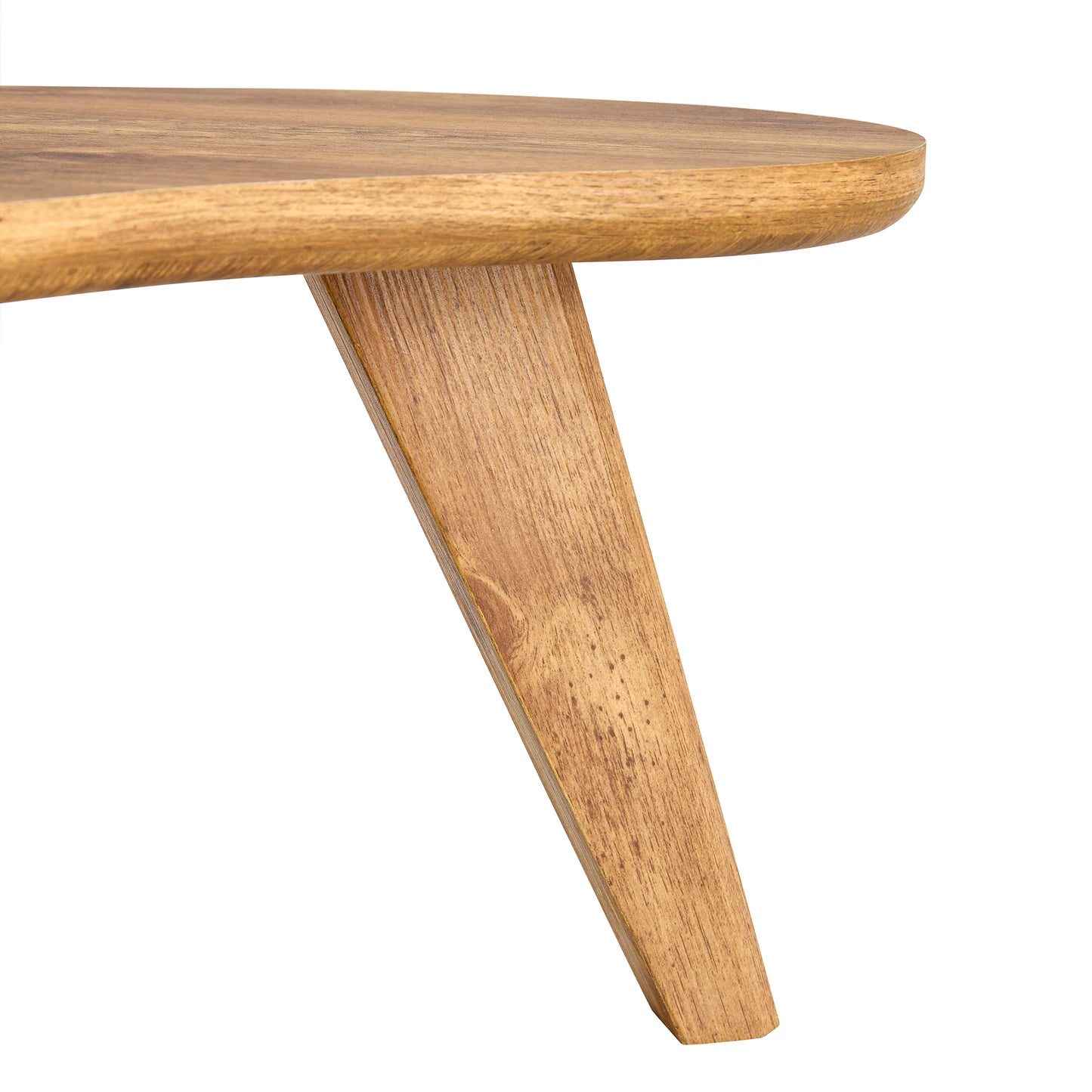 Cloudy Hills Table: A Stylish Solid Wood Desk for Dining and Gaming