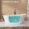 Luxurious Oval Freestanding Soaking Tub