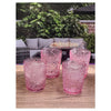 Vibrant Paisley Plastic Drinkware Set